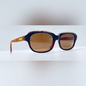 Corrine McCormack Marlena Brown Oval Sunglasses Frames Only